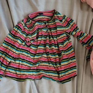 Toddler's rainbow shirt